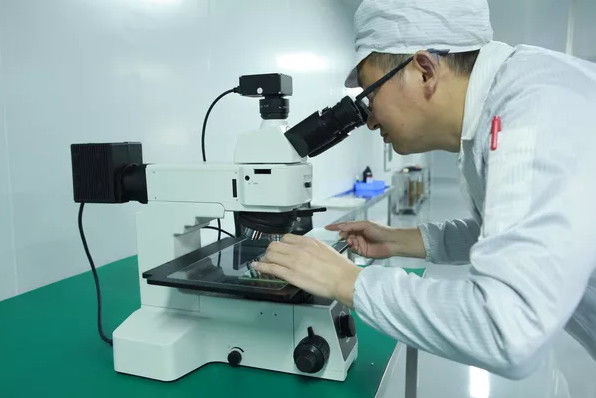HuaXin display Technology  Co.,Ltd lini produksi pabrik