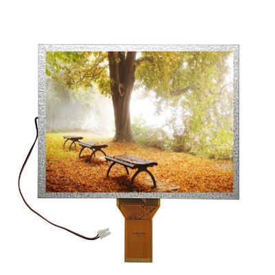 8 Inch TFT Display, 800x600 Resolution , 50 PINS 24bit RGB Interface 500cd/M2 High Brightness